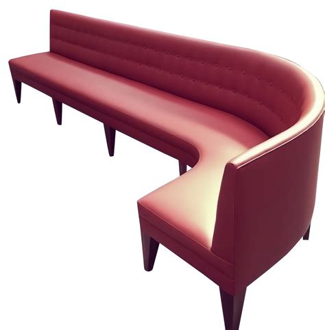 Custom Made curved Banquette Seating – Helena House