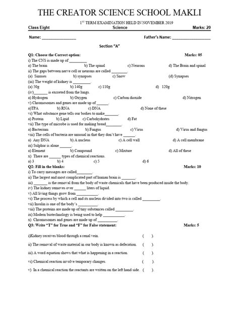 Image result for Science Class 8 Kenya