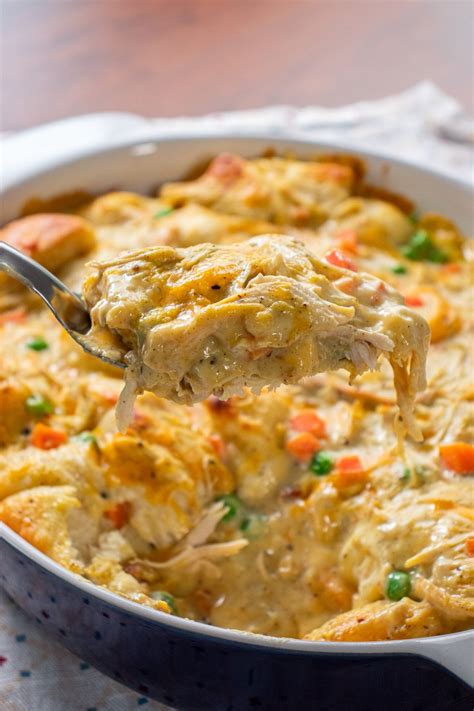 Chicken and biscuits casserole – Artofit