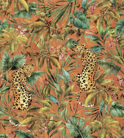 Papier peint panoramique Fleurs Vintage vert - Daisy Bennett d ...