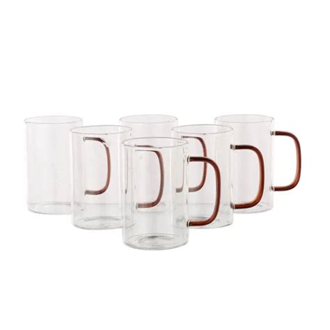 Echou | 8 Pieces Elegant Deli Lemon Set | 1 Modern Crystal Water Juice ...