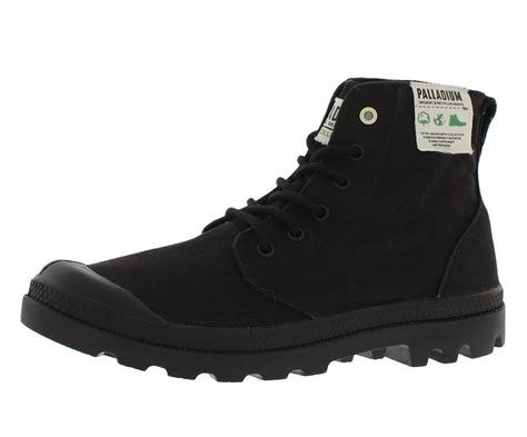 Palladium Pampa Hi Organic Mens Shoes Size 11, Color: Black/Black ...