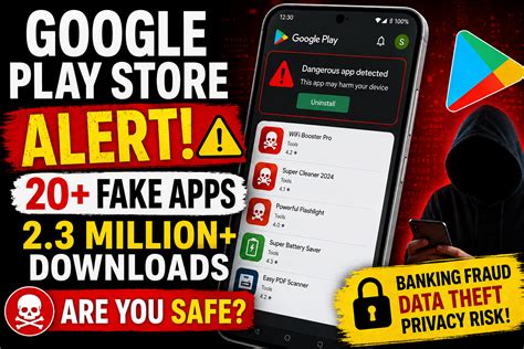 Google Play Store Alert: 20+ Fake Apps with 2.3 Million Downloads – MobERA