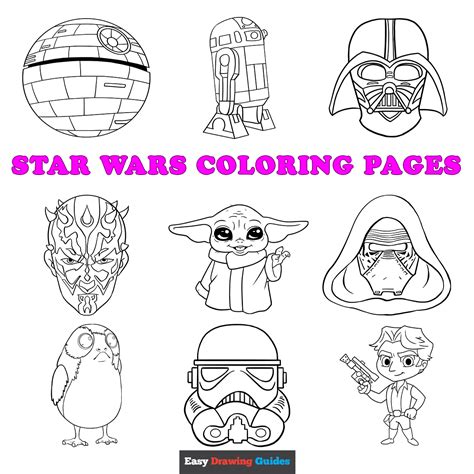 Free Printable Star Wars Coloring Pages for Kids