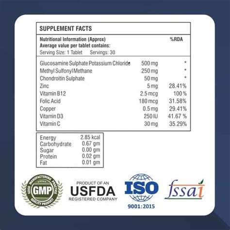 Buy HEALTHBEST JOINTBEST JOINT HEALTH SUPPLEMENT WITH GLUCOSAMINE MSM ...