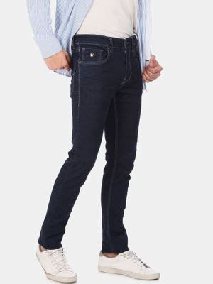Buy U.S. POLO ASSN. Skinny Fit Dark Wash Jeans Online