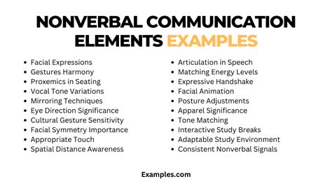 Nonverbal Communication Examples 的图像结果