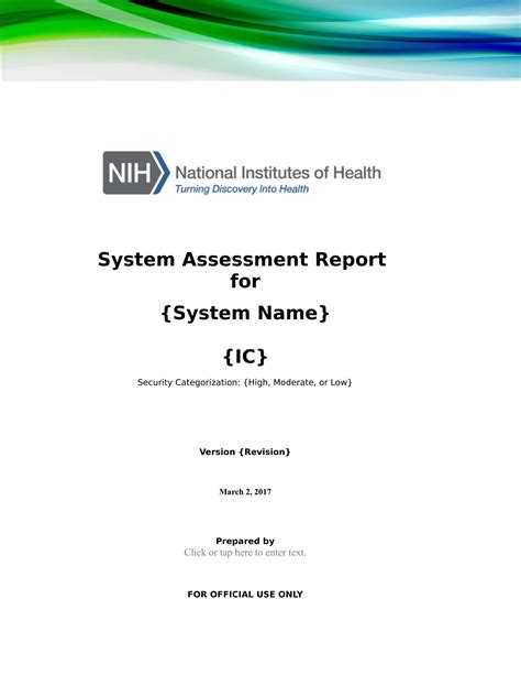 Image result for Security Assessment Report Examples