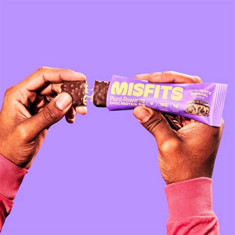 Misfits Protein Bar Chocolate Caramel at NaturaMarket