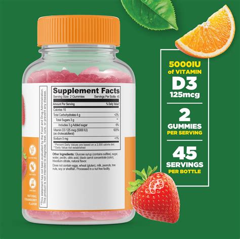 Vitamin D Gummies – Lifeable