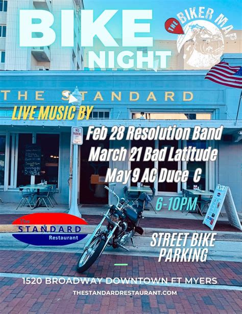 The Standard Downtown Bike Night , The Standard- Downtown Fort Myers ...