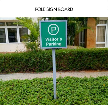Home Pole Sign Board