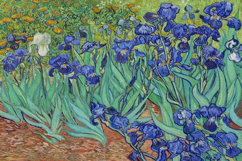 Irises Art Wallpaper mural - Van Gogh Murals Wall Murals