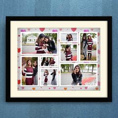 Friends Collage Frame | Personalized Eight Photos Collage Frame ...