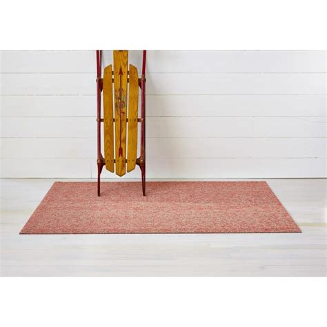 Chilewich Chilewich Shag Mats 2 X 3 (ft) Blush Indoor/Outdoor Solid ...