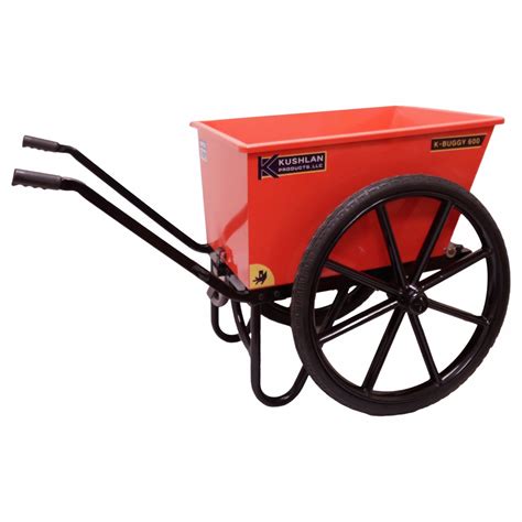 KUSHLAN PRODUCTS, Steel Tray, 6 cu ft Max Volume Capacity, Wheelbarrow - 819X17|K-Buggy600 ...
