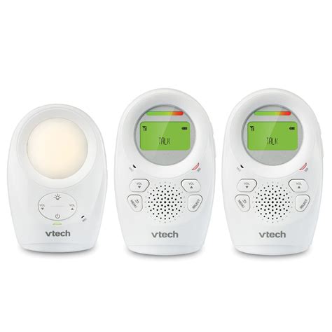 VTech DM1211-2 DM1211 Digital Audio Baby Monitor with Enhanced Range (2 ...