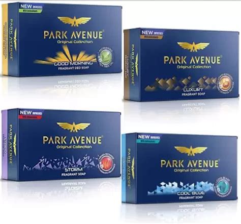 Buy PARK AVENUE Soap GOOD MORNING, LUXURY, STORM, COOL BLUE Fragrant ...