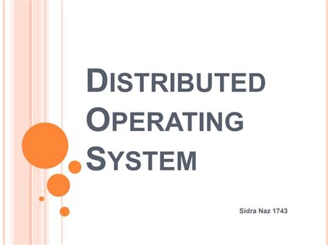 Image result for Distributed OS