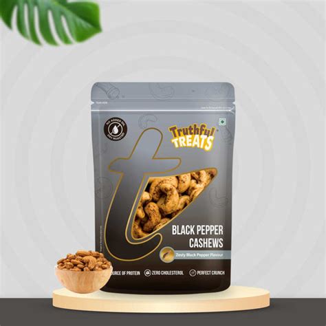 Buy Black Pepper Nuts – Spicy, Crunchy & Healthy | Truthful Treats ...