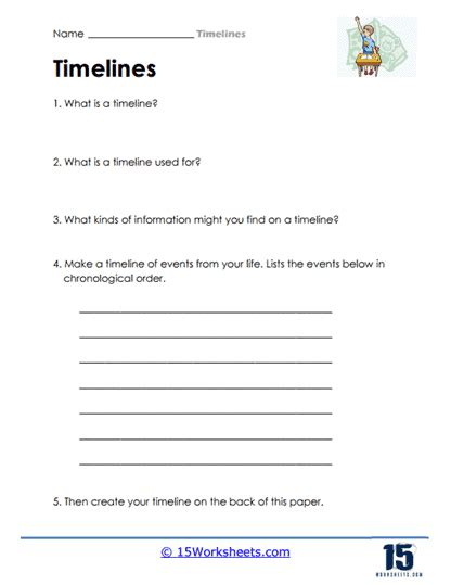Timeline Worksheet 的图像结果