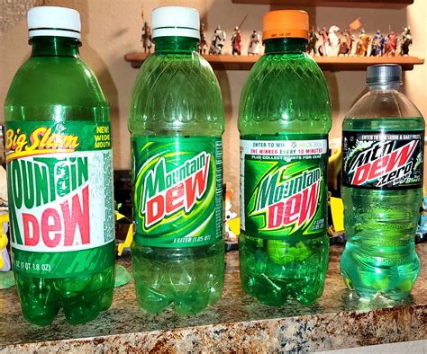Big Slam and wide mouth Mountain Dew bottles 😲 first one is from 1991 ...