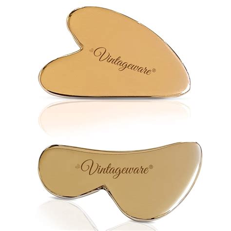 Kansa Gua Sha Face Massage Tool Combo – Vintageware