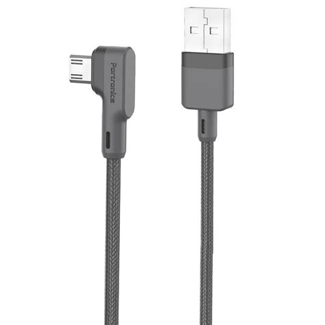 Buy Portronics Konnect L POR 1079 1m Micro USB Cable, Black at Best ...