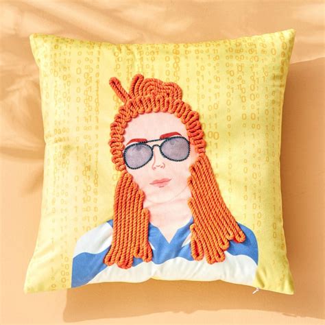 Buy Funky Faces Printed Filled Cushion - 40x40cm from Home Centre at ...