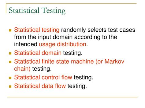 Image result for Statistical Testing Examples