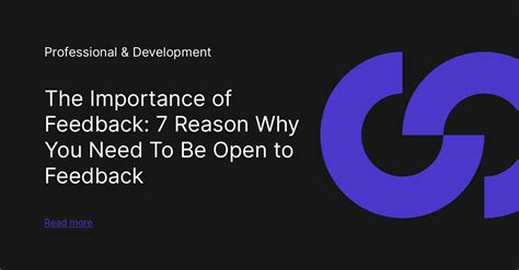 Image result for Feedback Is Important