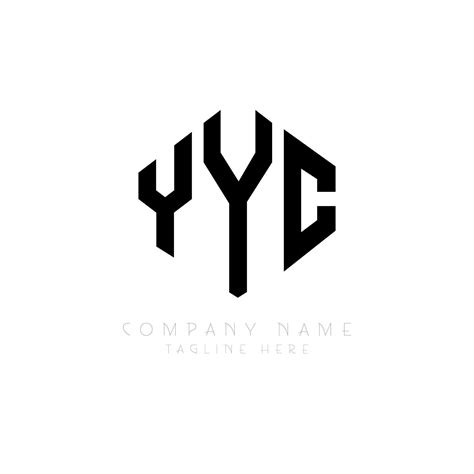 YYC triangle letter logo design with triangle shape. YYC triangle logo ...