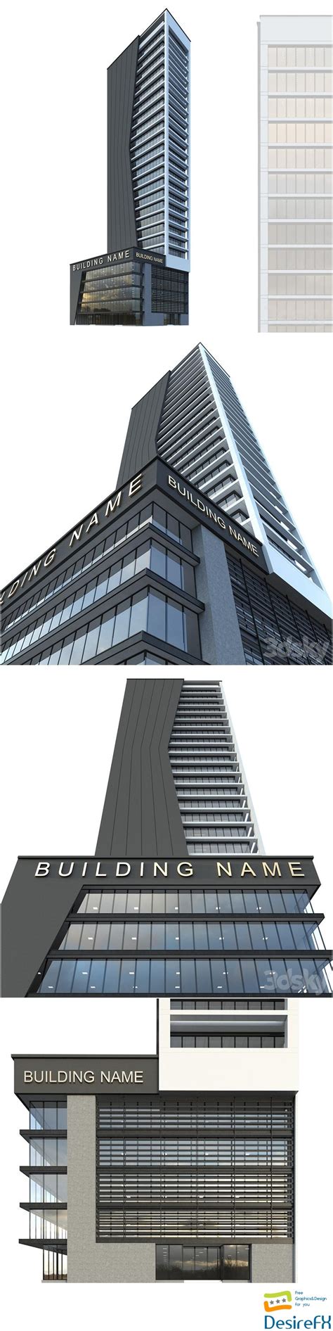 Image result for High-Rise Office Building Model