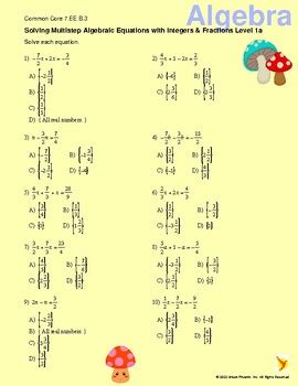 Algebra and Algebraic Thinking Solve Multi-Step Problems Iready 的图像结果