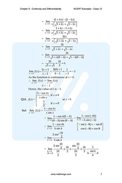 Image result for Maths Class 12th Chapter 5 All Example
