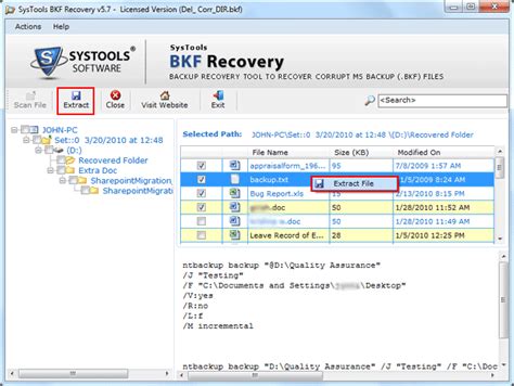 Open BKF File 的图像结果