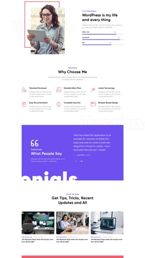 Portfolio Inspo Layout HTML and CSS 的图像结果