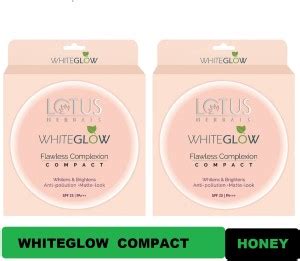 LOTUS WHITEGLOW FLAWLESS COMPLEXION COMPACT ( Pack Of 2 ) Compact ...