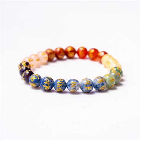 Om Mani Padme Hum | 7 Chakra Bracelet | The Zen Crystals | The Zen Crystals