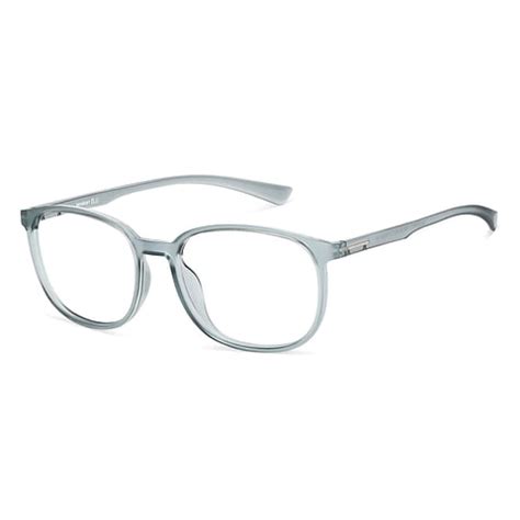 Buy Blue Block Zero Power Screen Glasses : Grey Transparent Full Rim ...