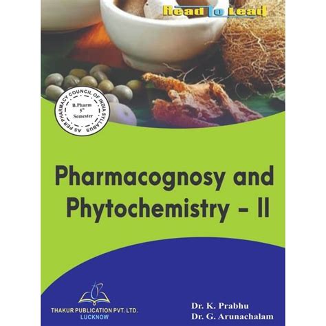Buy Pharmacognosy and Phytochemistry-II Book for B.Pharm 5th Semester ...