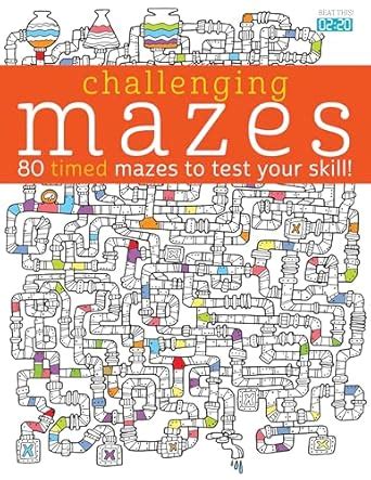 Buy Challenging Mazes Book Online at Low Prices in India | Challenging ...