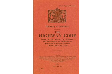 Image result for Highway Code Contents