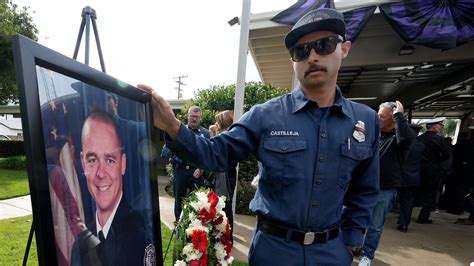 Firefighter Tommy Minadeo honored at Simi Valley fire station