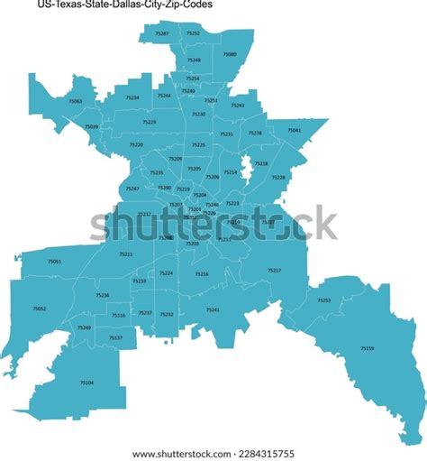Dallas Zip Code 的图像结果