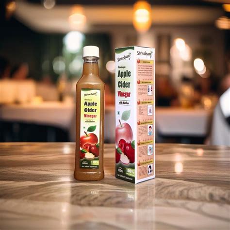 Shrivedyam's Himalayan Apple Cider Vinegar with Mother I Raw ...