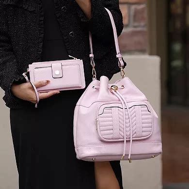 Mkf Collection Ryder Women’s Shoulder Bag With Wallet By Mia K- 2 Pieces
