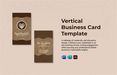 Vertical Business Card Template 的图像结果