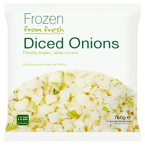 Frozen from Fresh Diced Onions 750g | Vegetables | Iceland Foods