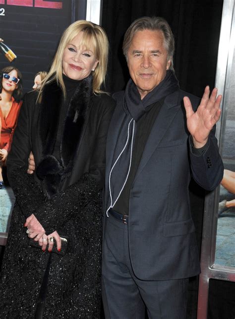 Photo : Melanie Griffith et Don Johnson lors de l'avant-première du ...